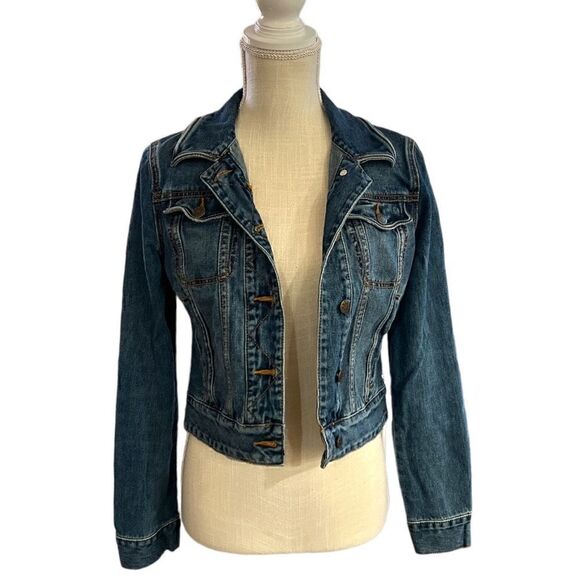 Free People Jolene Denim Trucker Jacket - Picture 2 of 9